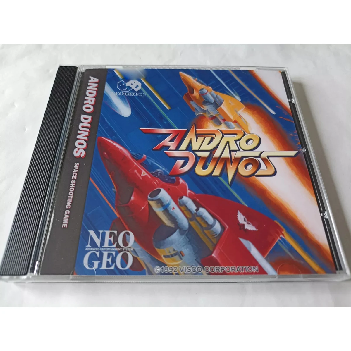 

NGCD Copy Disc Game Andro Dunos With Manual Unlock neogeo Console Game Optical Drive Retro Video Direct Reading Game parts