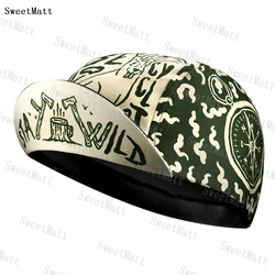 SweetMatt Cycling Cap Dark Tones Outdoor Sun Protection Summer Elastic Hat Biking Portable Dustproof Bicycle Part Balaclava