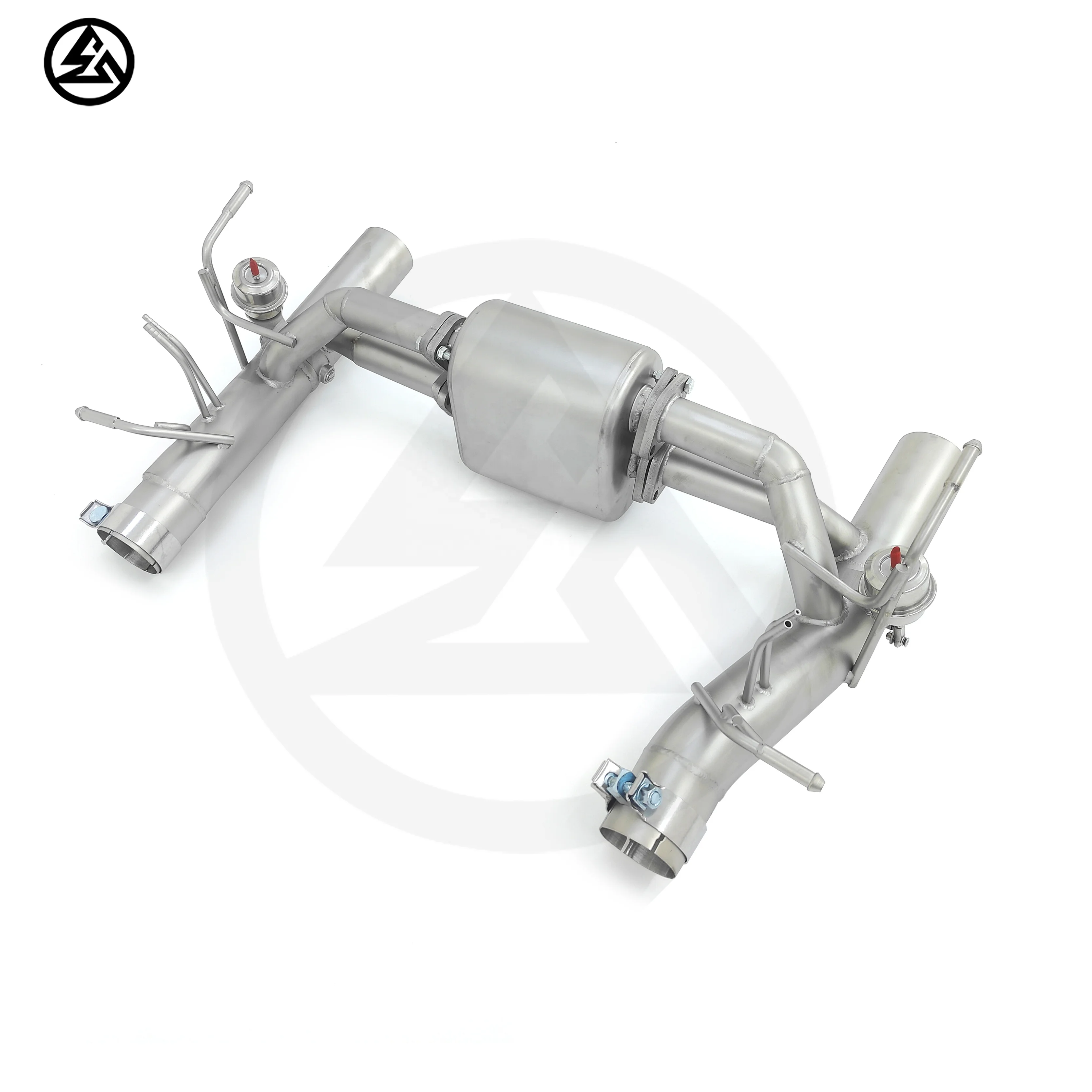 CSZ Exhaust for Ferrari F8 Spider/Tributo 3.9TT V8 Ss304 Muffler Axle Back Sport Catback Valved Exhaust