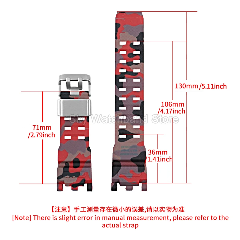 Exquisite Resin Watch Strap Men's and Women's Watch Accessories for Casio G-SHOCK Mudmaster II GWG-2000 GWG-2040 Resin Band - view 2