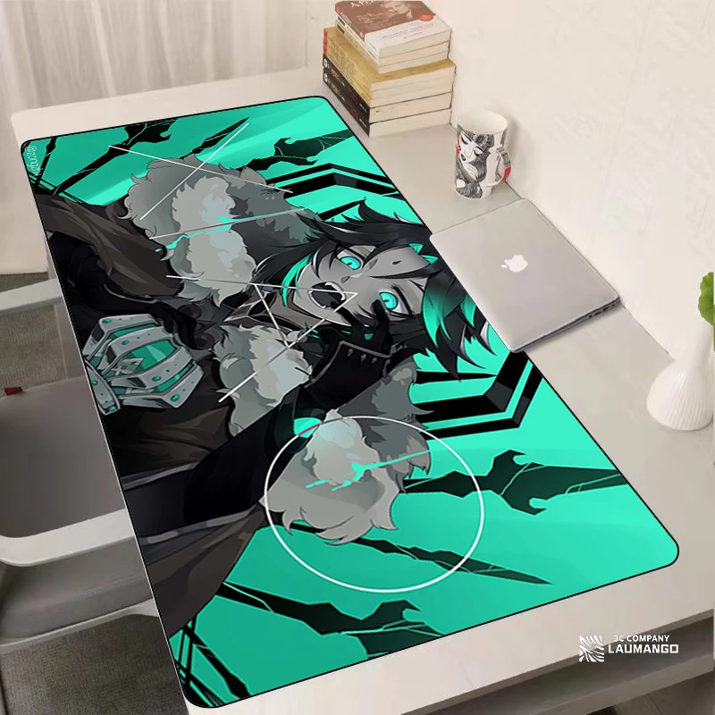 Genshin Impact tapis de souris grand Pc Gamer armoire clavier tapis de Table Anime Xiao tapis de bureau ordinateur accessoires de jeu tapis de souris Xxl