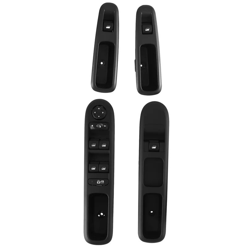 

ABTC-4 шт. Автомобильный переключатель управления стеклоподъемником, кнопка управления стеклоподъемником для 3008 5008 2009-2016 A