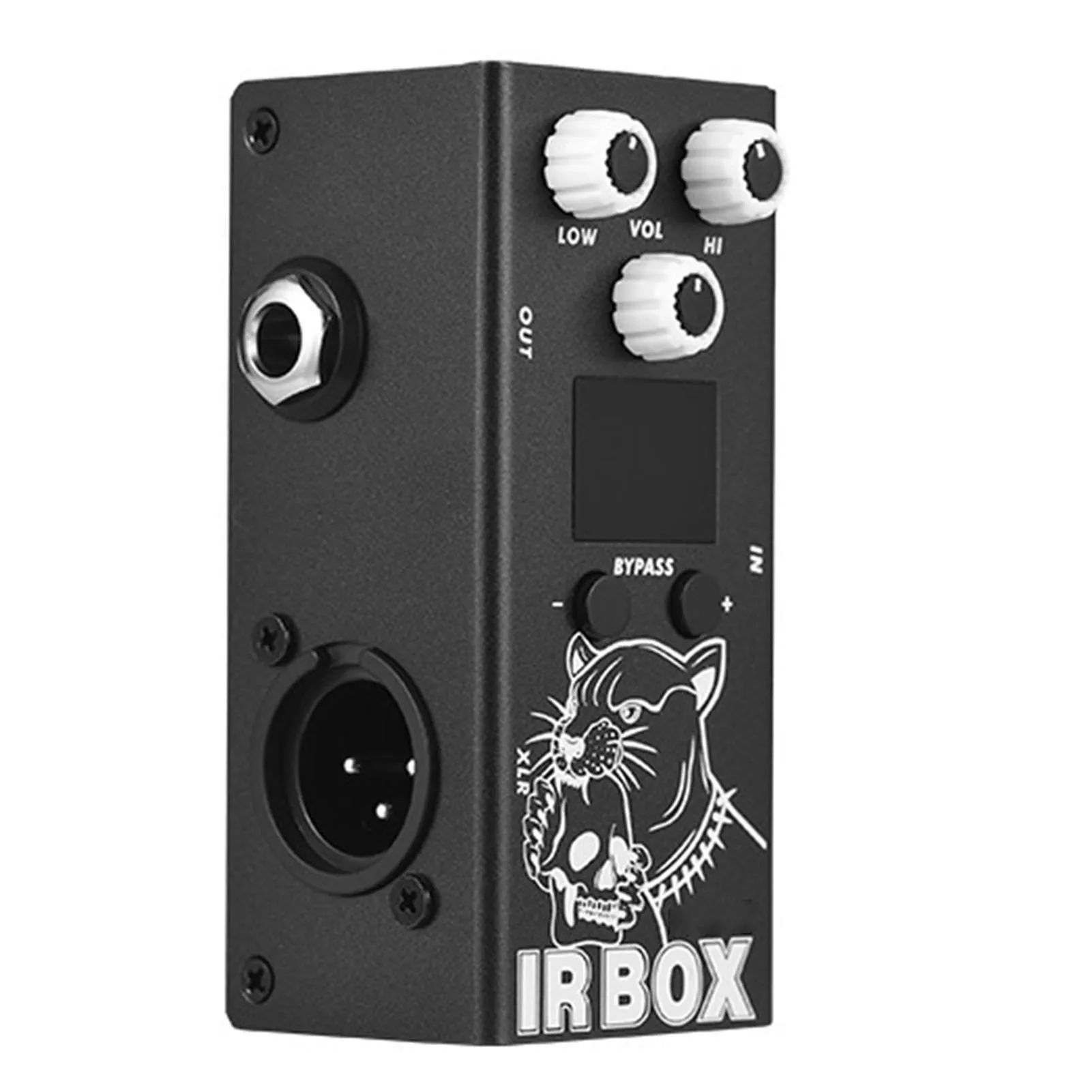 XLR Output Port DC 9V 6.35mm for Bass M-VAVE Guitar IR Box Effects Pedal with IR Cab Impulse Response Cabinets Speaker Simulator