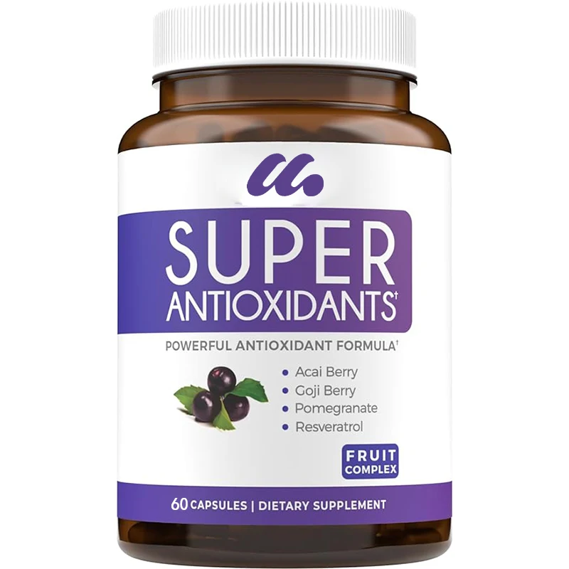 

Super antioxidant supplements - Brazilian berries, goji berries, pomegranates, and trans resveratrol - skin care