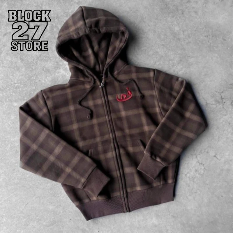 

Мужская толстовка с капюшоном в стиле Harajuku Y2K, американский винтажный уличный стиль, клетчатая толстовка свободного кроя, зимняя, в корейском стиле, повседневная, унисекс, новинка