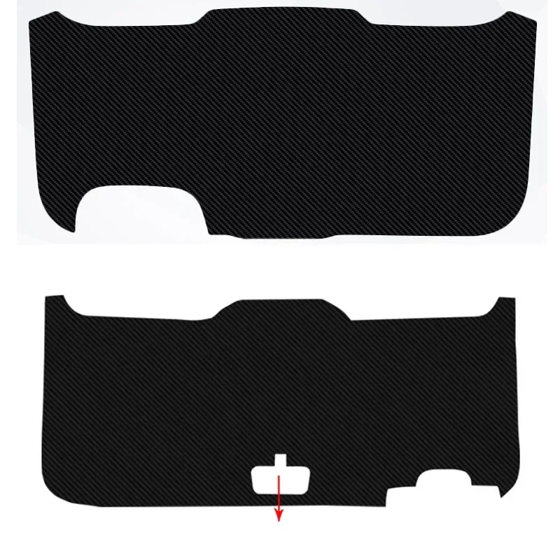 

For Great Wall HAVAL H5 H6 H9 2021-2025Car PU Leather Mat Anti-kick Cushion Trunk Weather Dustproof Tailgate Sticker Accessories