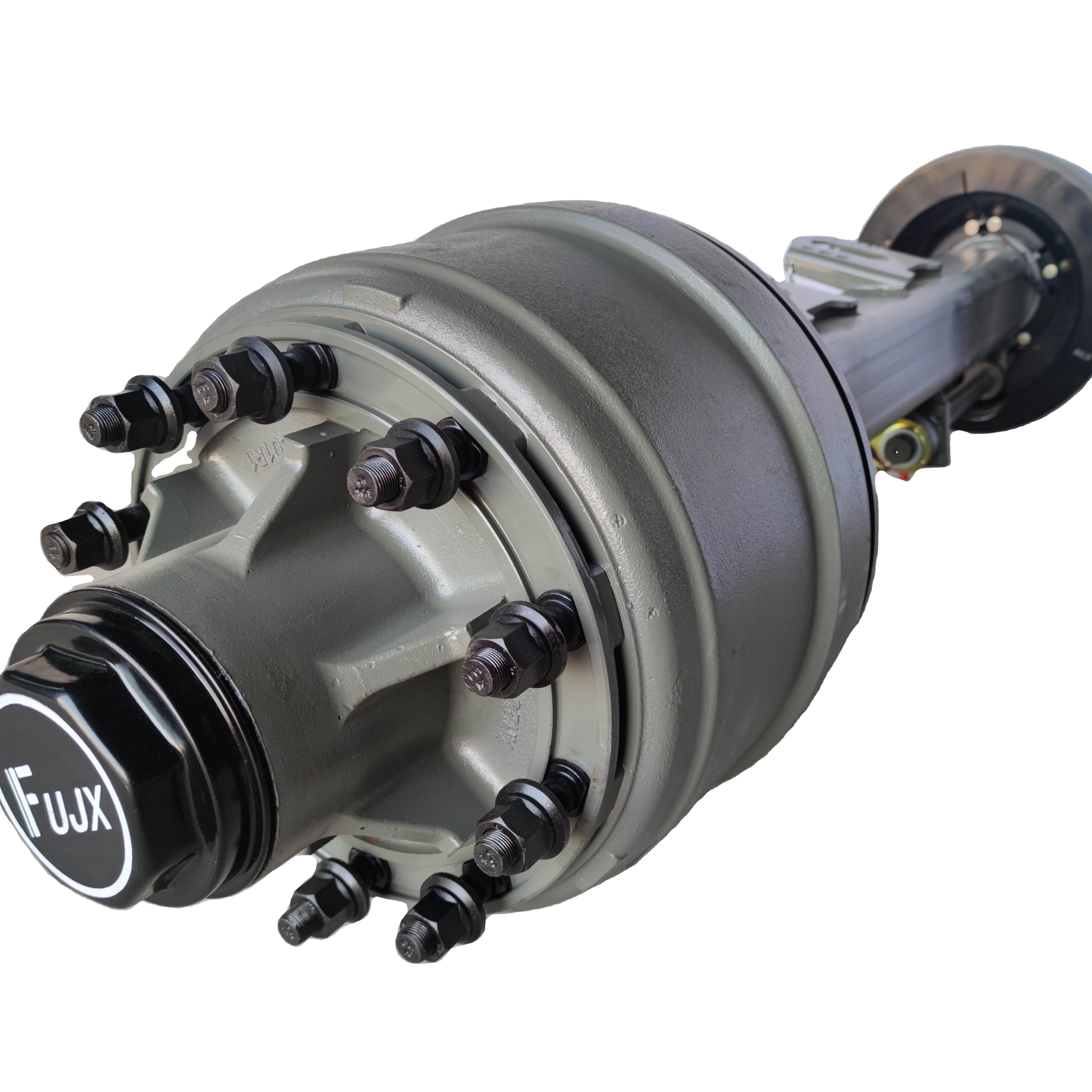 

Оси Полугрузовик Запчасти для прицепа Тип 16-тонной оси прицепа с системой ABS