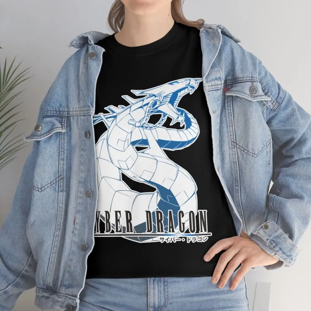 Cyber Dragon in Final Fantasy T-shirt yu gi oh, duel, duel monster, anime, manga