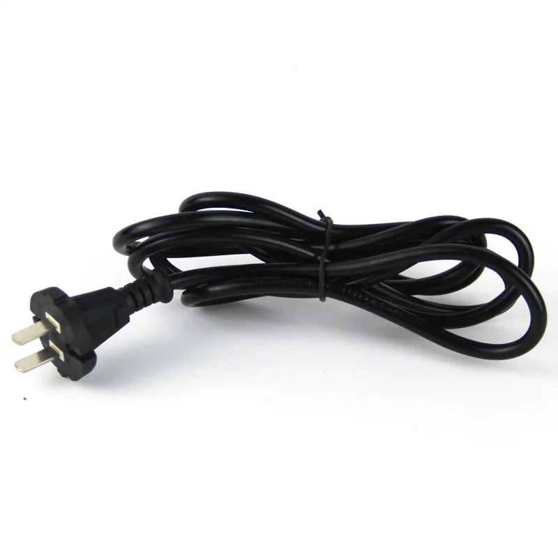 1.5メートルcnプラグ電源線電線電源コードac dcワイヤー黒電源延長ケーブルヘアドライヤー