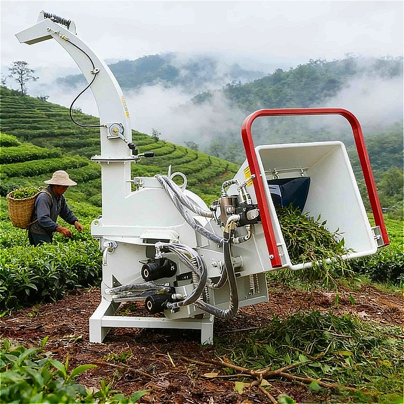 Recycling Machine Wood Shredder Pellet Mashine Leaf Shredder Wood Chipper Tree Shredder Machine Oak Wood Sawdust Industrial Sale