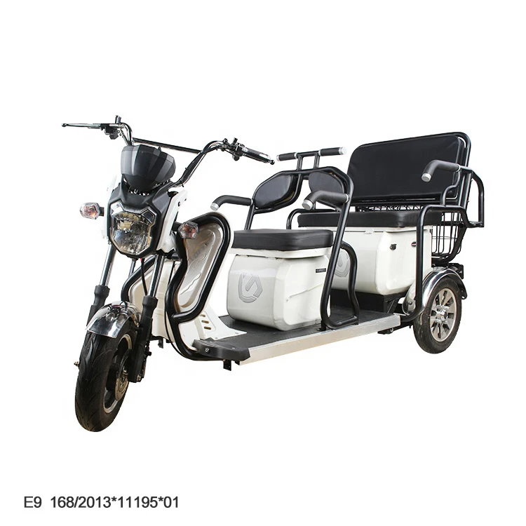 

3 wheels EEC Approved Electric Tricycles withBattery auto rickshaw, electric powered tricycle of city cruiser