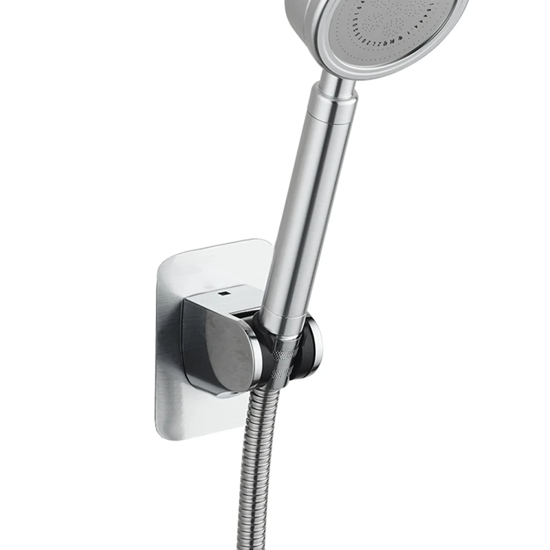 Hot Punch-Free Wall-Mounted Handle, Rotatable And Adjustable Shower Head, Shower Hose Head Bracket
