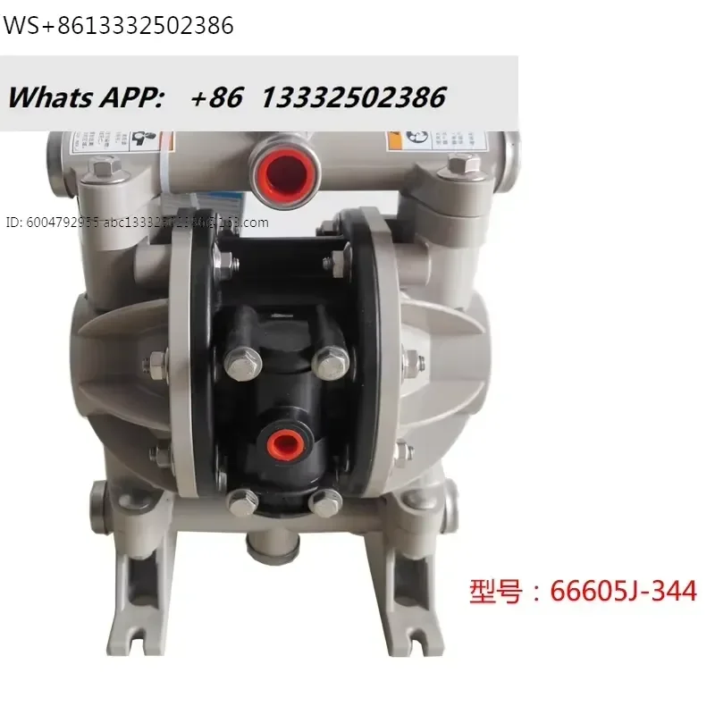for 66605J-344 half inch polypropylene acid pump alcohol solvent glue pneumatic diaphragm pump