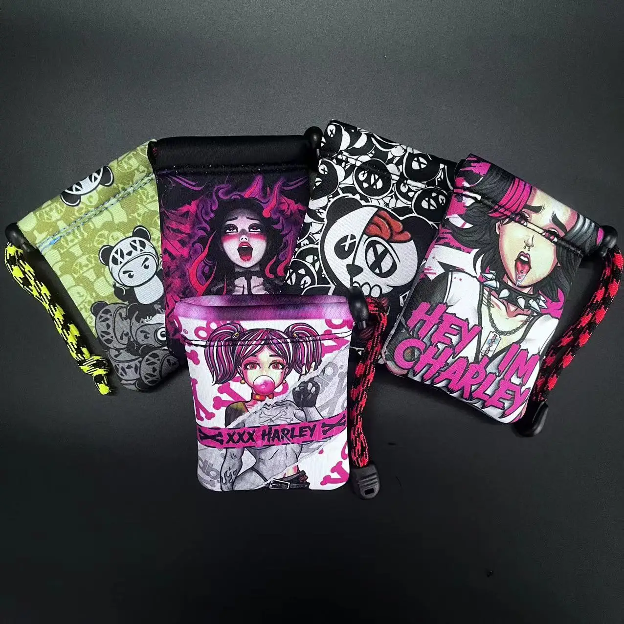 3mm Neoprene Waterproof Stretchy Car Light Parts General Cloth Pouch Sleeve Carry BBBillet/aio/mission Bag fit Dual 18650 Device
