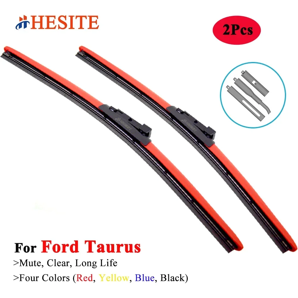 

HESITE Colorful Car Wiper Blades For Ford Taurus Sedan AWD 2006 2007 2008 2009 2010 2011 2012 2015 2016 2018 2019 Yellow Wipers