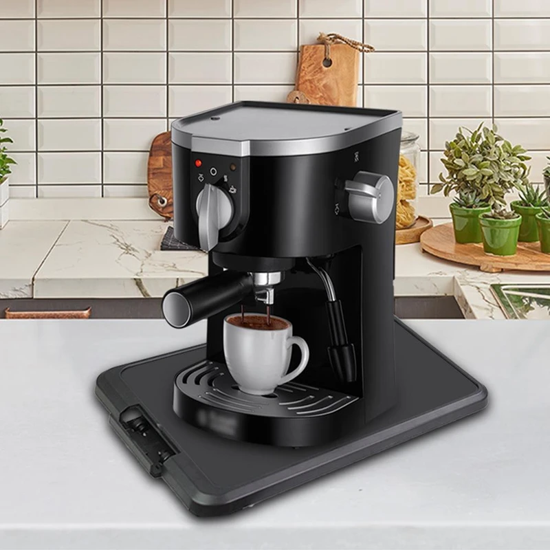 1 Pcs Coffee Machine Base Household Bracket Blender Countertop Moving Slider Kitchen Appliance Moving Auxiliary Board 41 X 30Cm