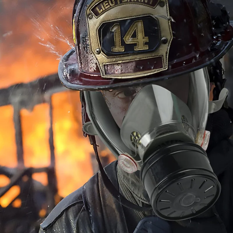 40mm Gas Mask Filters Single Gas Mask Filter for Gas Mask 40mm Activated Carbon Filter Against Vapors Dust Paint Spray Welding