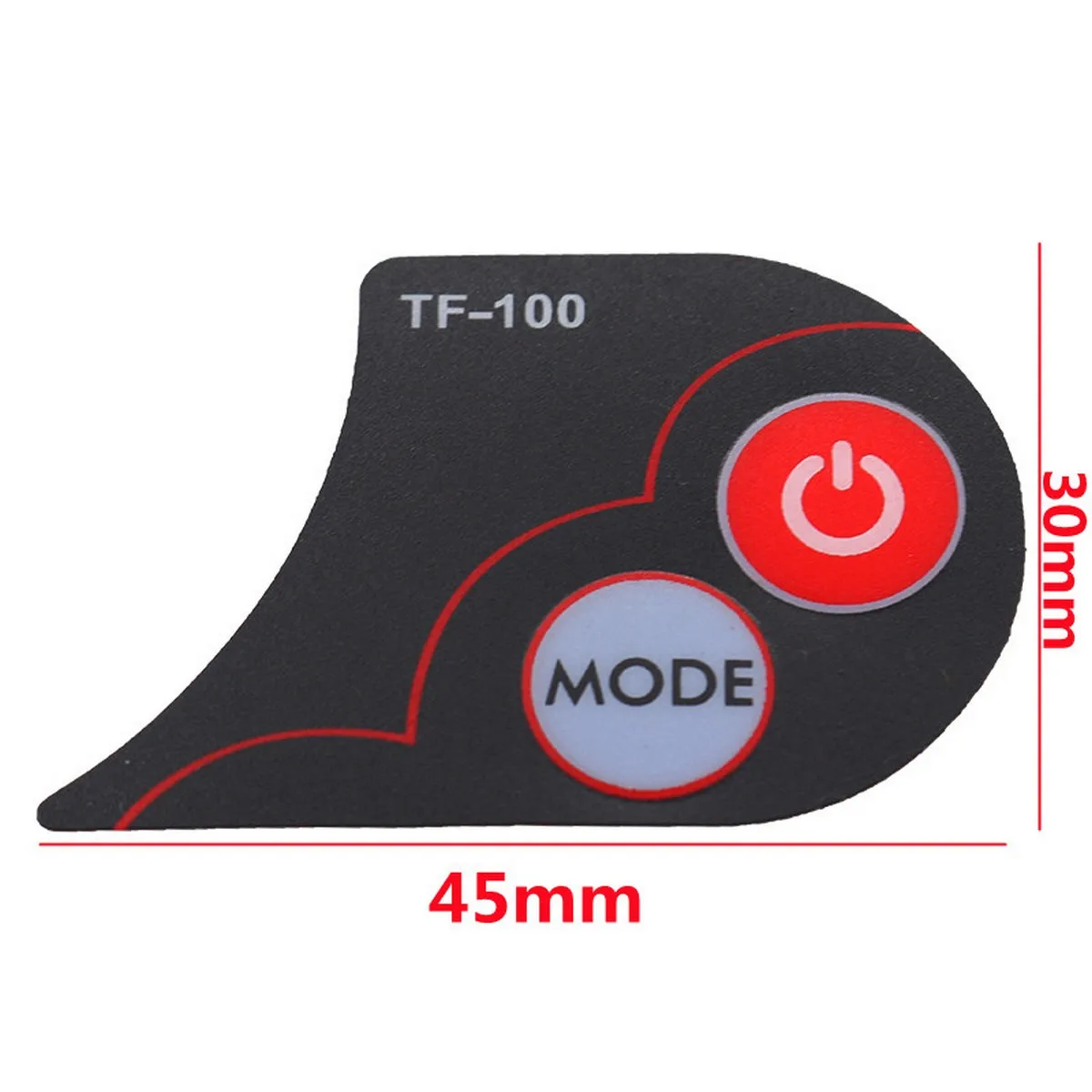 Electric Scooter TF-100 Display Stickers Stickers Speedometer Sticker For Kugoo M4 Electric Scooter Accessory for Zero10x Parts