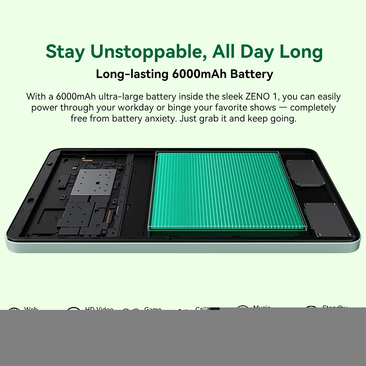 تابلت Blackview بشاشة 8 بوصة عالية الدقة Unisoc T615 6GB+256GB/4GB+64GB 8MP كاميرا 6000mAh بطارية أندرويد 15 4G ZENO 1 أجهزة لوحية PC