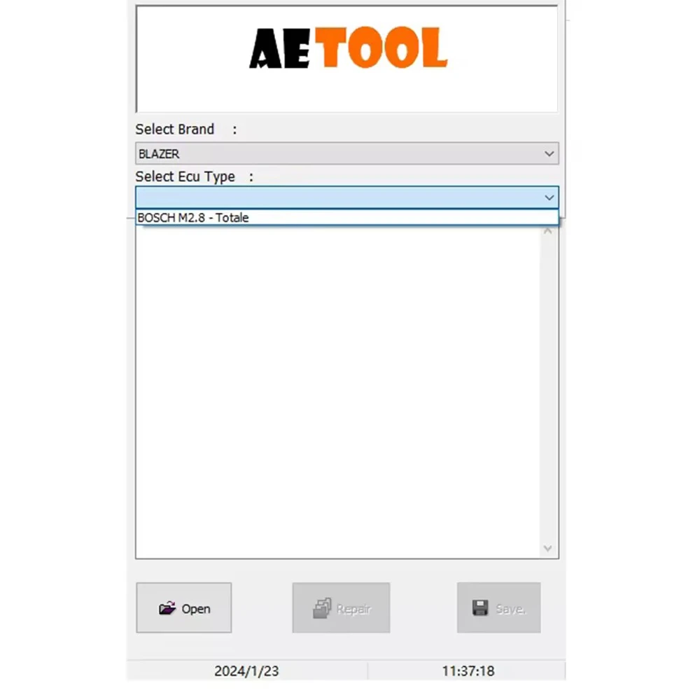 Рисунок 6 - Программное обеспечение AETOOL IMMO Remover V1