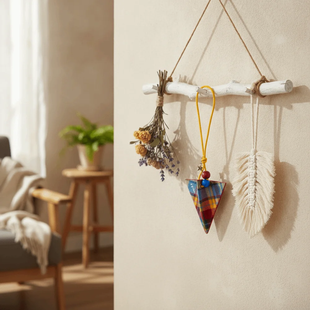 Multicolour Airplane Checkered Airplane Keychain Braided Rope Woven Ropes Airplane Bag Charm Handmade High-Quality