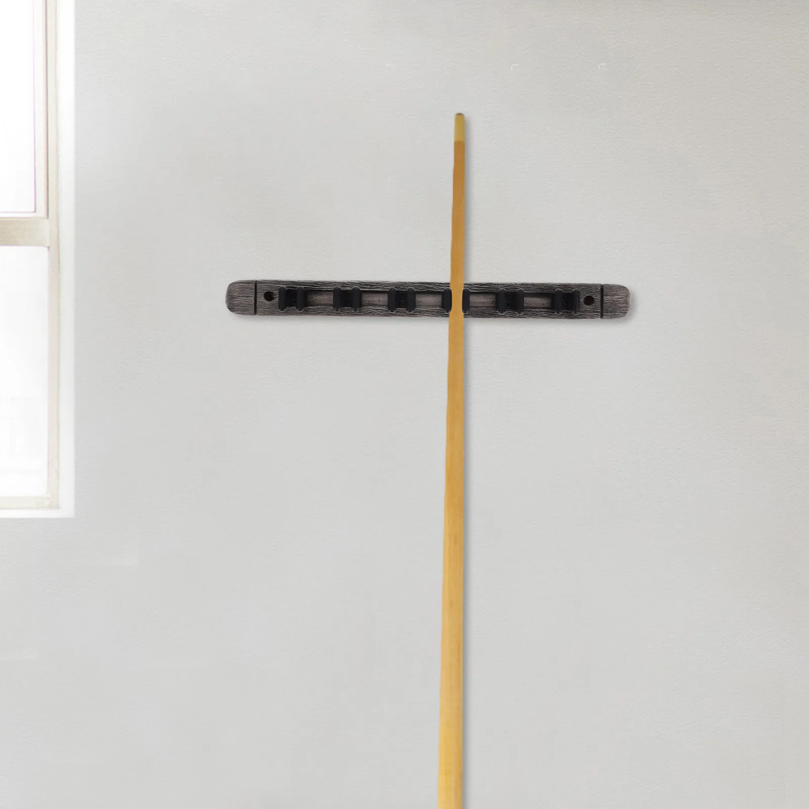 

Настенный держатель для 6 бильярдных киев из массива дерева, органайзер для бильярдной комнаты, аксессуары для игровой комнаты, подставка для киев