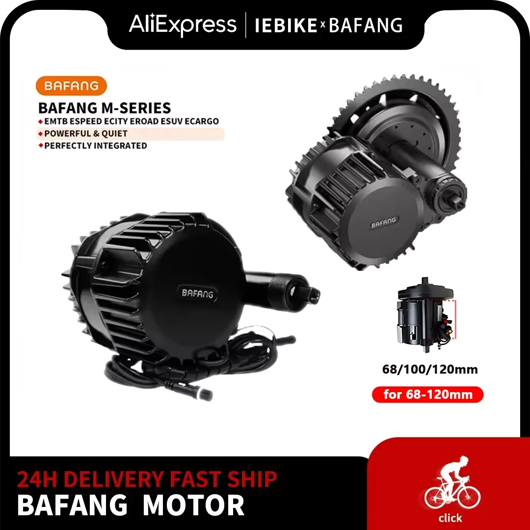 

BAFANG 1000W BBSHD Mid Drive Motor 48V 52V Electric Bicycle Conversion Kit 68mm 100mm 120mm Ebike E-Bike Parts Only Motor Set