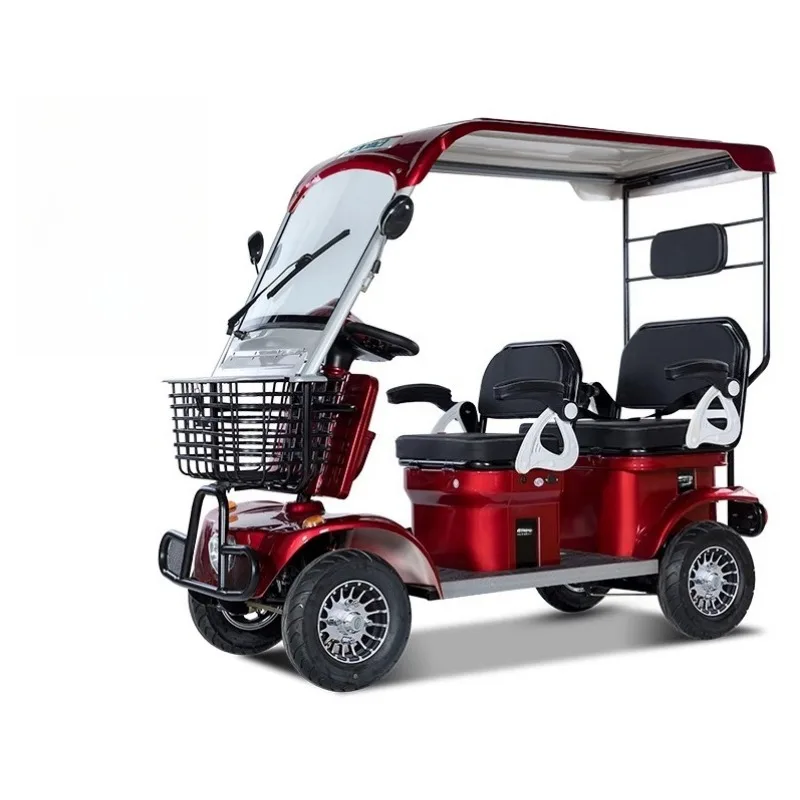 

Four-wheeled electric vehicle