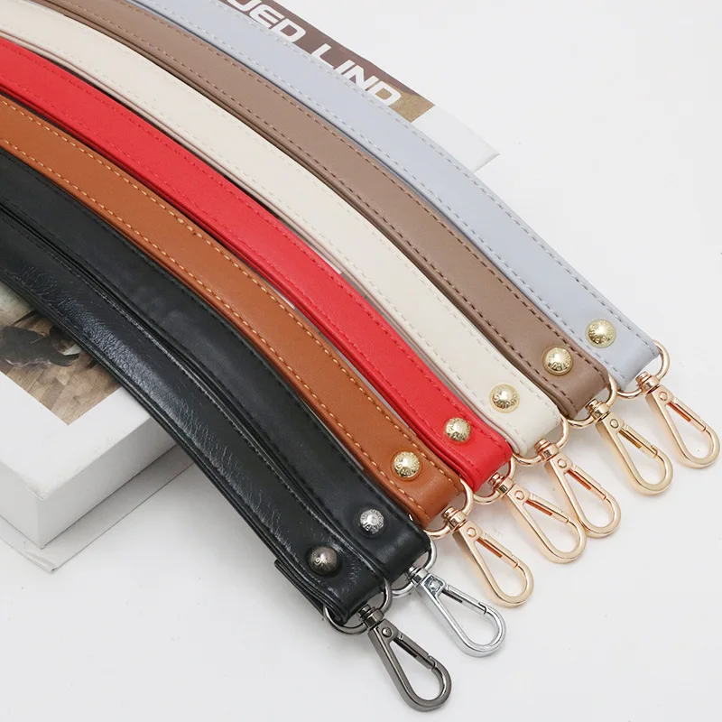 

1Pcs Shoulder Bag Straps Rope PU Leather Handbag Handles Replacement Bag Belt Backpack Crossbody Strap DIY Bag Accessories 128cm