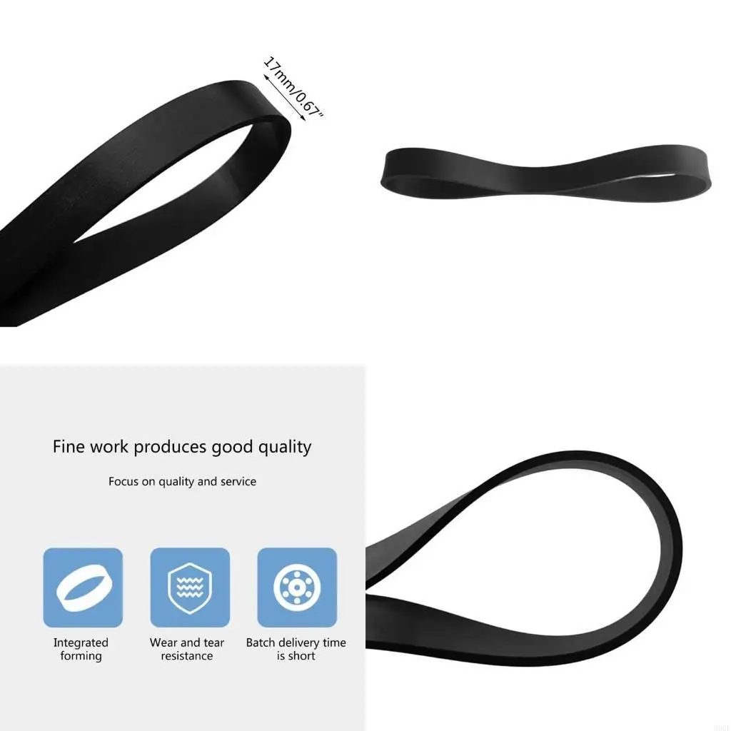 

900F 4Pack Vacuum Belts Replacement for 38528033 Vacuum Belt fits Model: UH70100, UH70105, UH70106, UH70107, UH70110