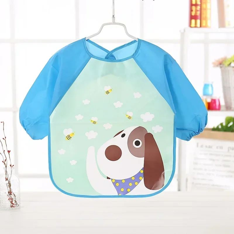 Baby Waterproof Long Sleeve Bibs, 1-3Y