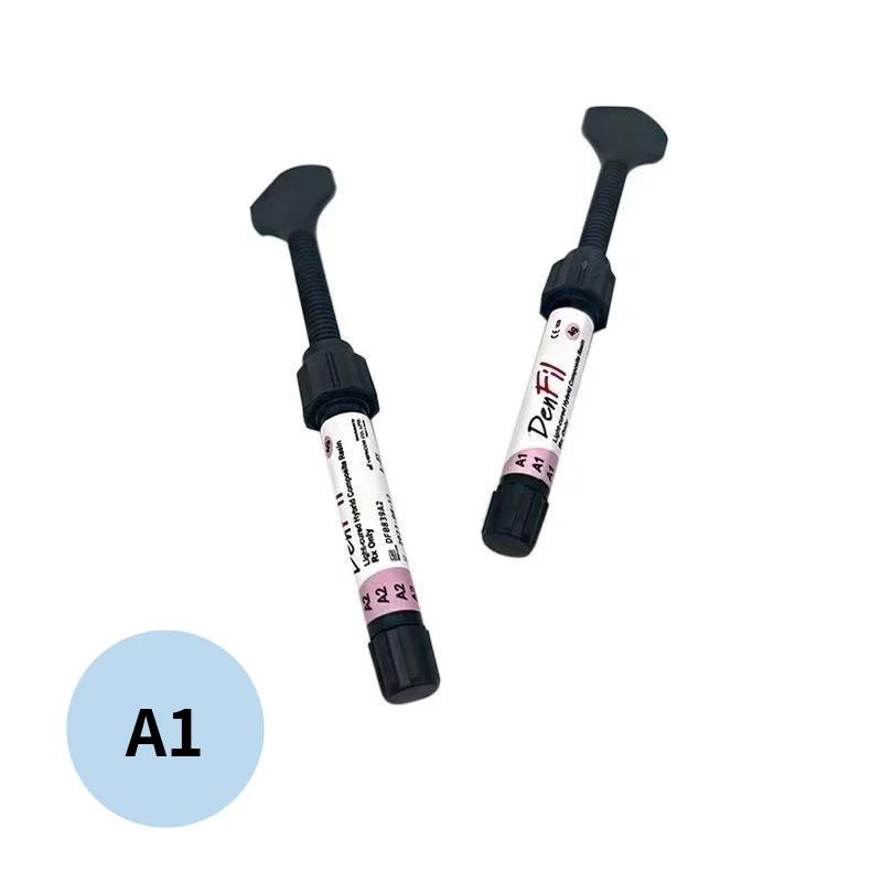 Dental Dentifilm Light-curing resin material Light-curing composite resin filling material Perfect restoration of teeth 4 g/pc