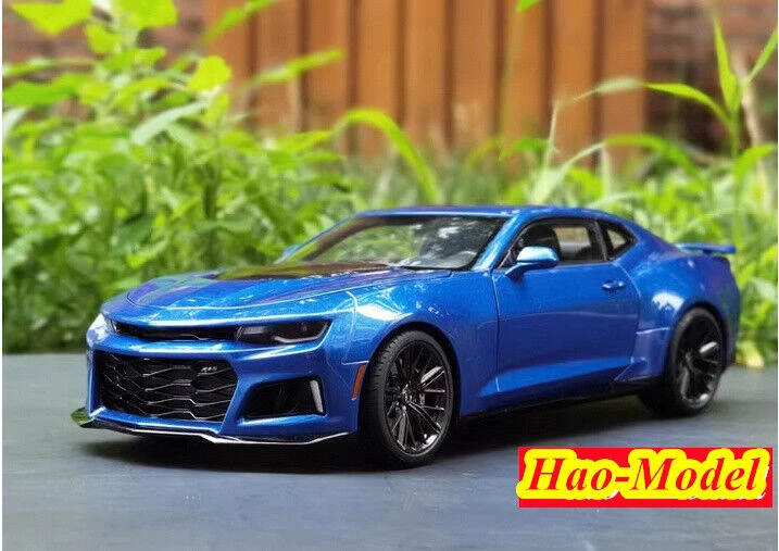 오토아트 1/18 쉐보레 카마로 ZL1 2017 모델 자동차 다이캐스트 금속 장식품 장난감, 소년 생일 선물 취미 디스플레이 컬렉션