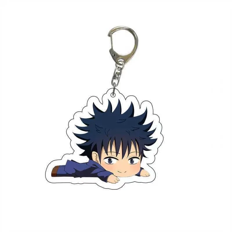 พวงกุญแจอะคริลิคจูจุสึไคเซ็นใหม่ น่ารัก การ์ตูนโกโจ ซาโตรุ ฟุชิกุโระ เมกุมิ รุ่น Q จี้ห้อยคอ ของสะสมอนิเมะ