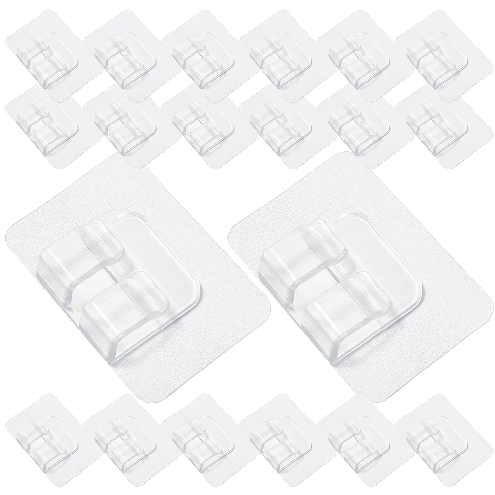 30 Pcs Anti Slip Holders Car Mat Clips Floor Stickers Hooks For Supplies With Large Grip Easy Install No Trace