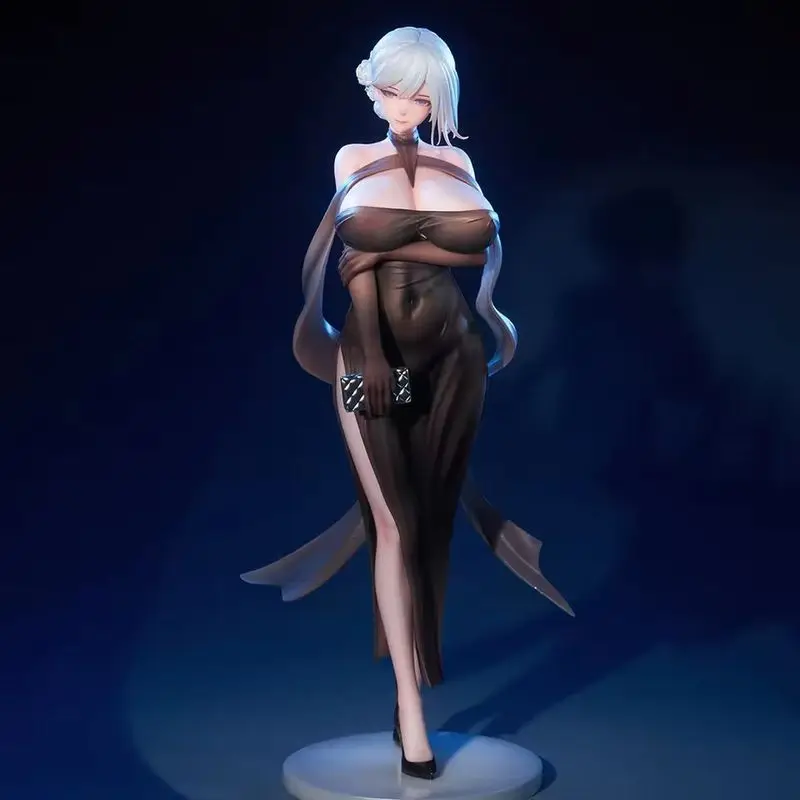 Anime Wife Figure Wife Action Figure Beautiful Dress Wife Figurine Doll Pvc Standing Model Toy Adult Collection Statue Gift 25cm