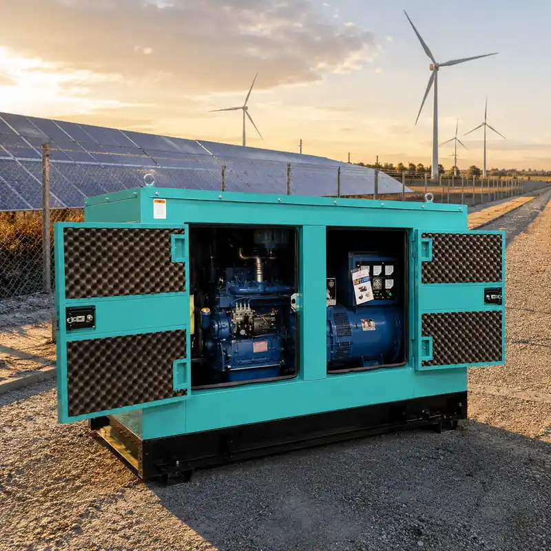 Soundproof Generator Set 30kW Fast Starting Off Grid Power for Event Support Customized Diesel Power Generator Rugged Outdoor