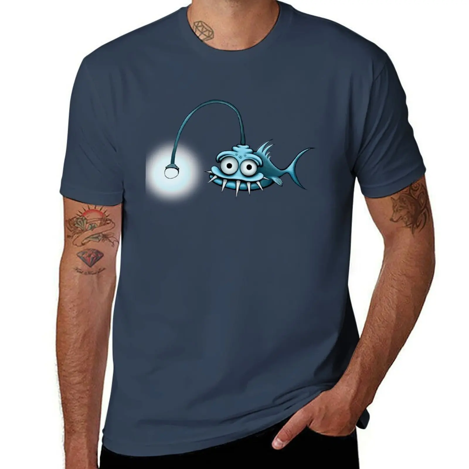 Abyssal fish T-Shirt Essential Solid Color T-Shirt