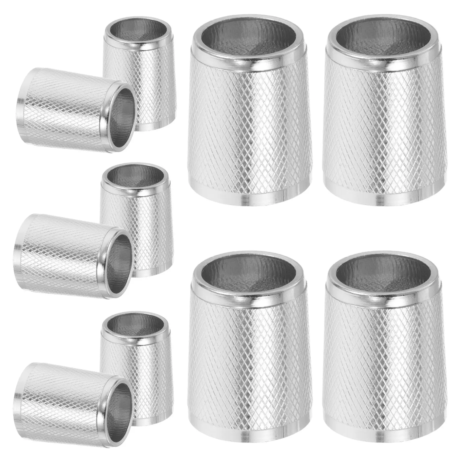 

10Pcs Shower Hose Nut Universal High Density Thread Leakproof Shower Hose Connector Repair Replacement Parts for Bathroom Faucet