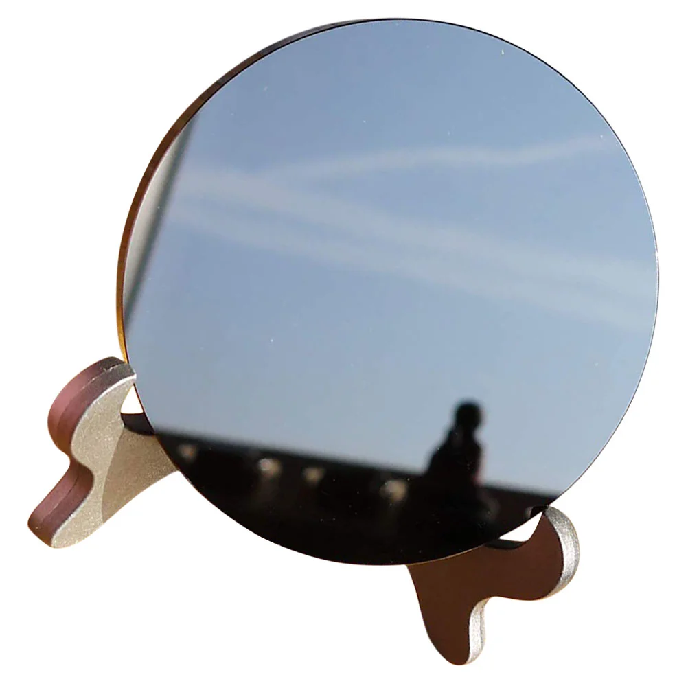 

Gorgeous Desk Decorations Divination Mirror Obsidian Meditation Stone Mirrors
