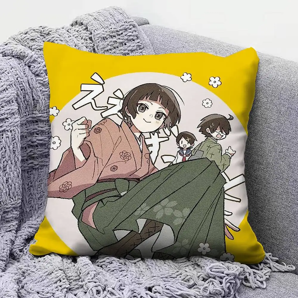 Sayonara Zetsubou Sensei Anime   Home Sofa Cushion Covers and Aecorative Custom Pillow Covers