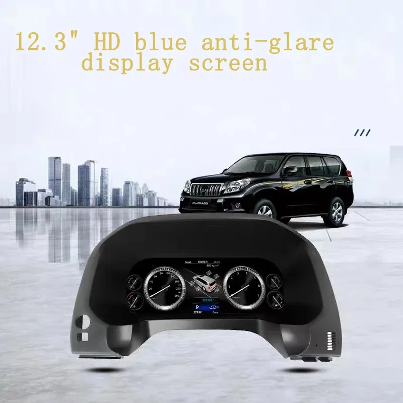 จอแสดงผล LCD ดิจิตอลมิเตอร์วัดระยะทางสำหรับอัพเกรดปี 2009-2017 ปี 2018-2023 - Prado FJ150