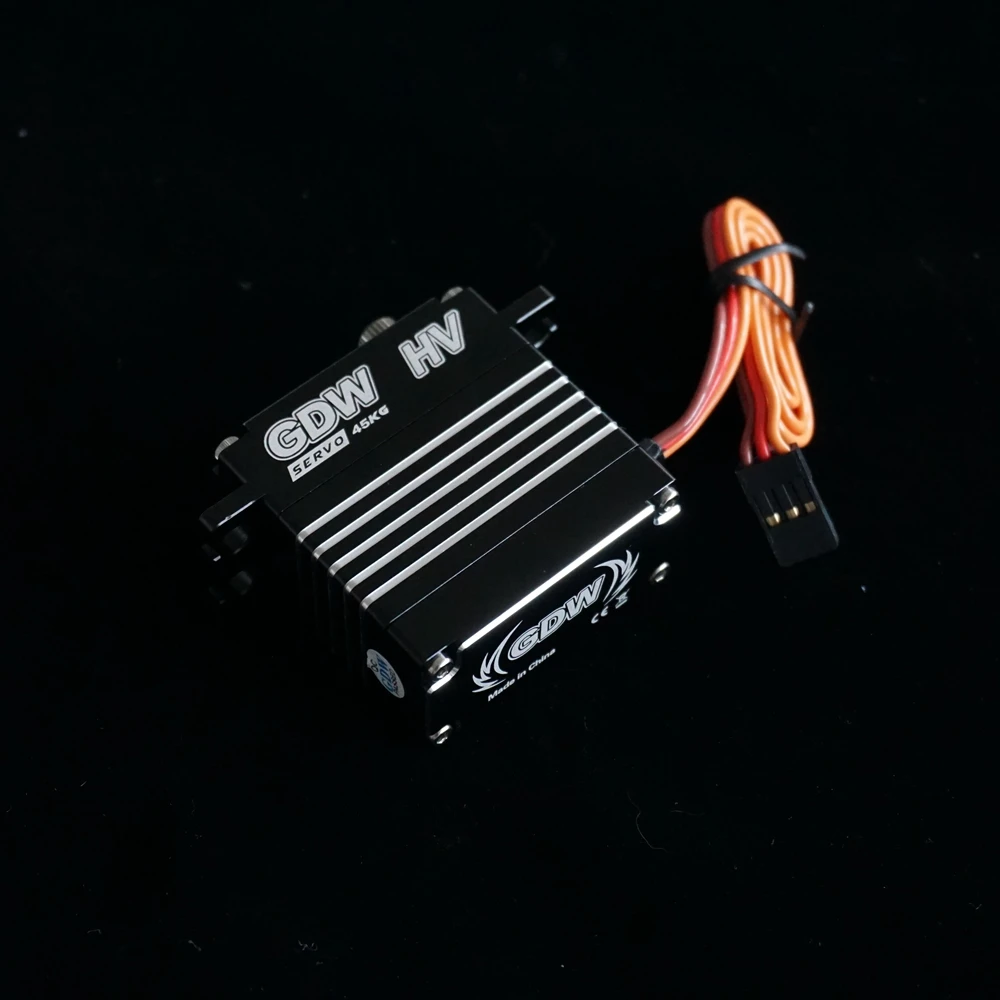 

GDW 45KG DS945MG Servo HV Steel Gear Full Metal Shell Coreless Servo for Model Car Robot