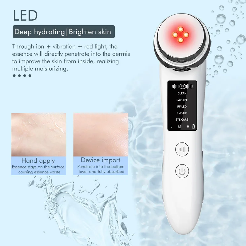 Factory Price EMS Micro Current Face Device Face Lifting Beauty Equipment Vibration Face Neck Lifting Massager