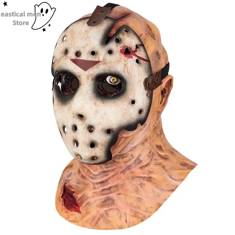 Cosplay film effrayant vendredi le 13ème Jason tueur Mascaras Halloween Costumes accessoires horreur carnaval habiller masques de fête