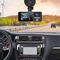 Dash Cam For Car 3 Channel Dash Camera 1080P WIFI Reversing Image Infrared Night Vision Front Rear Monitor For Racing Vehicle