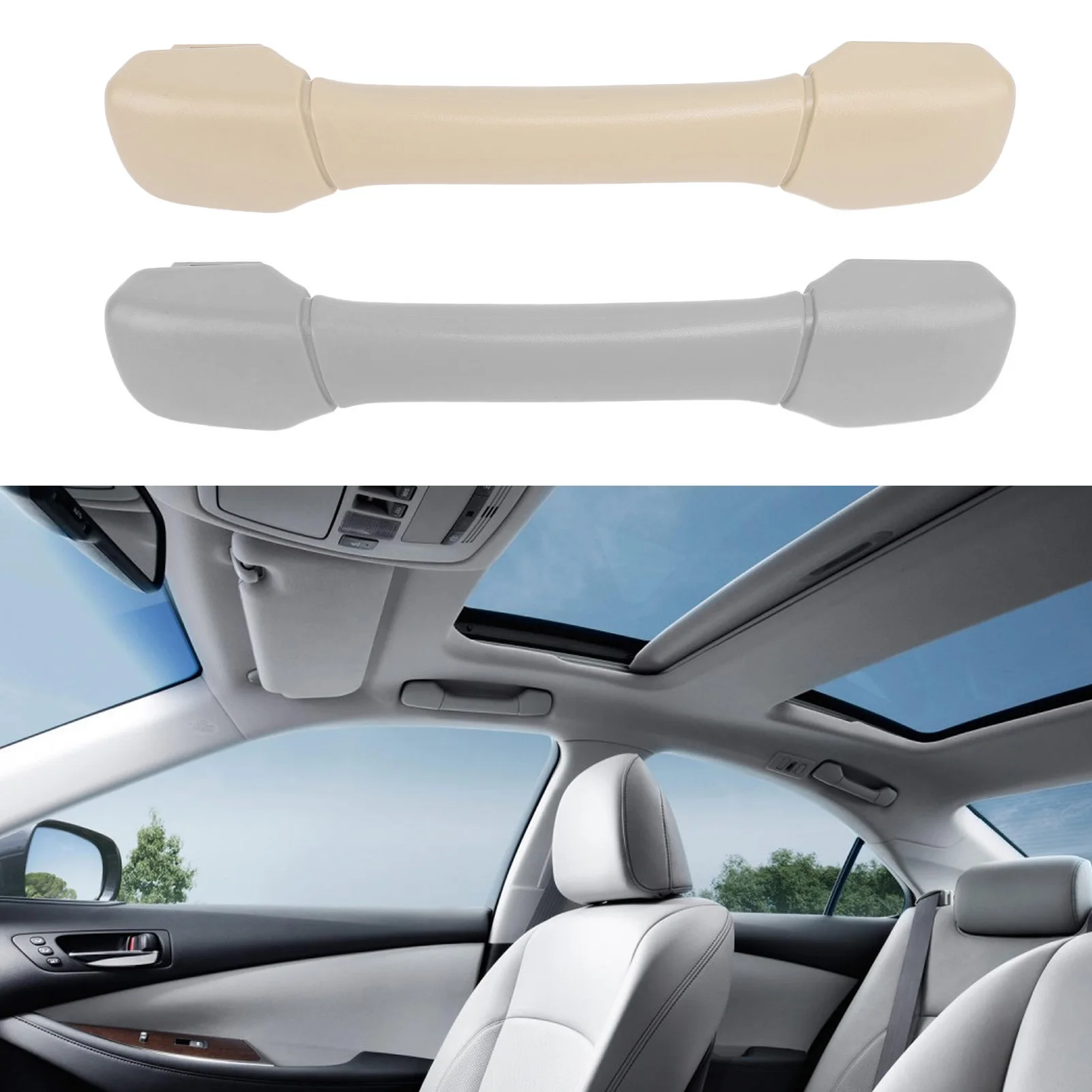 Interior Roof Pull Handle Replacement for ES350 IS250 IS350 RX350 RX450H 74610‑53030 7461053030 Car Accessories