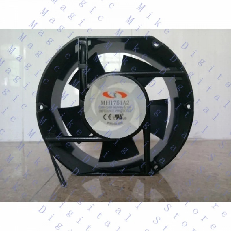 H  1 pcs for K FAN Fan MH1751A2 AC 220-240V 17251 17cm 2 wire cooling fan