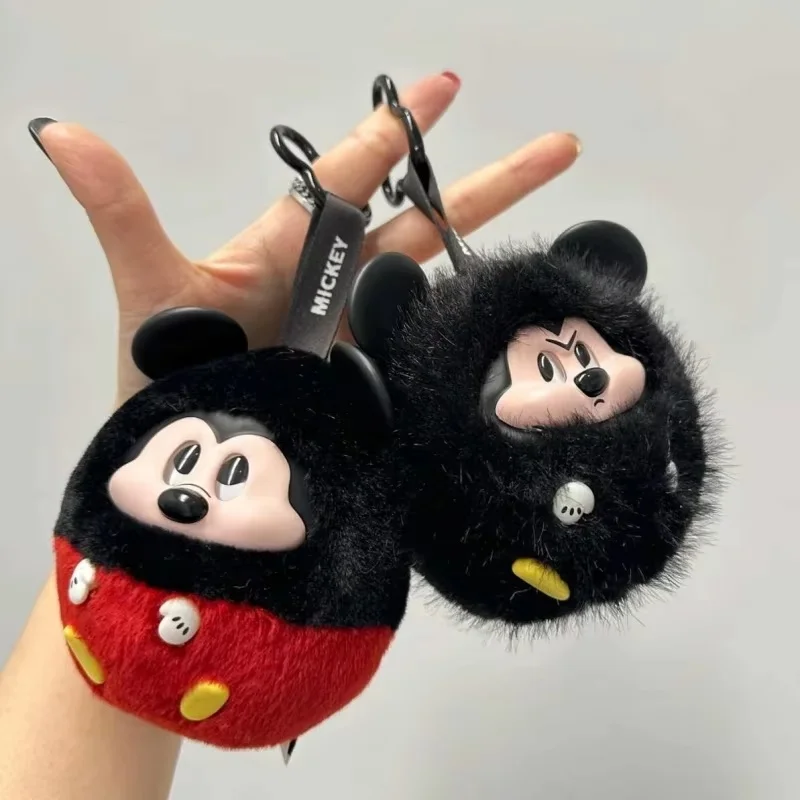 

Микки Fun Crash Series, мультяшная виниловая кукла, слепая коробка, милая сумка, подвеска, загадочная коллекционная игрушка для детей, модный подарок на день рождения