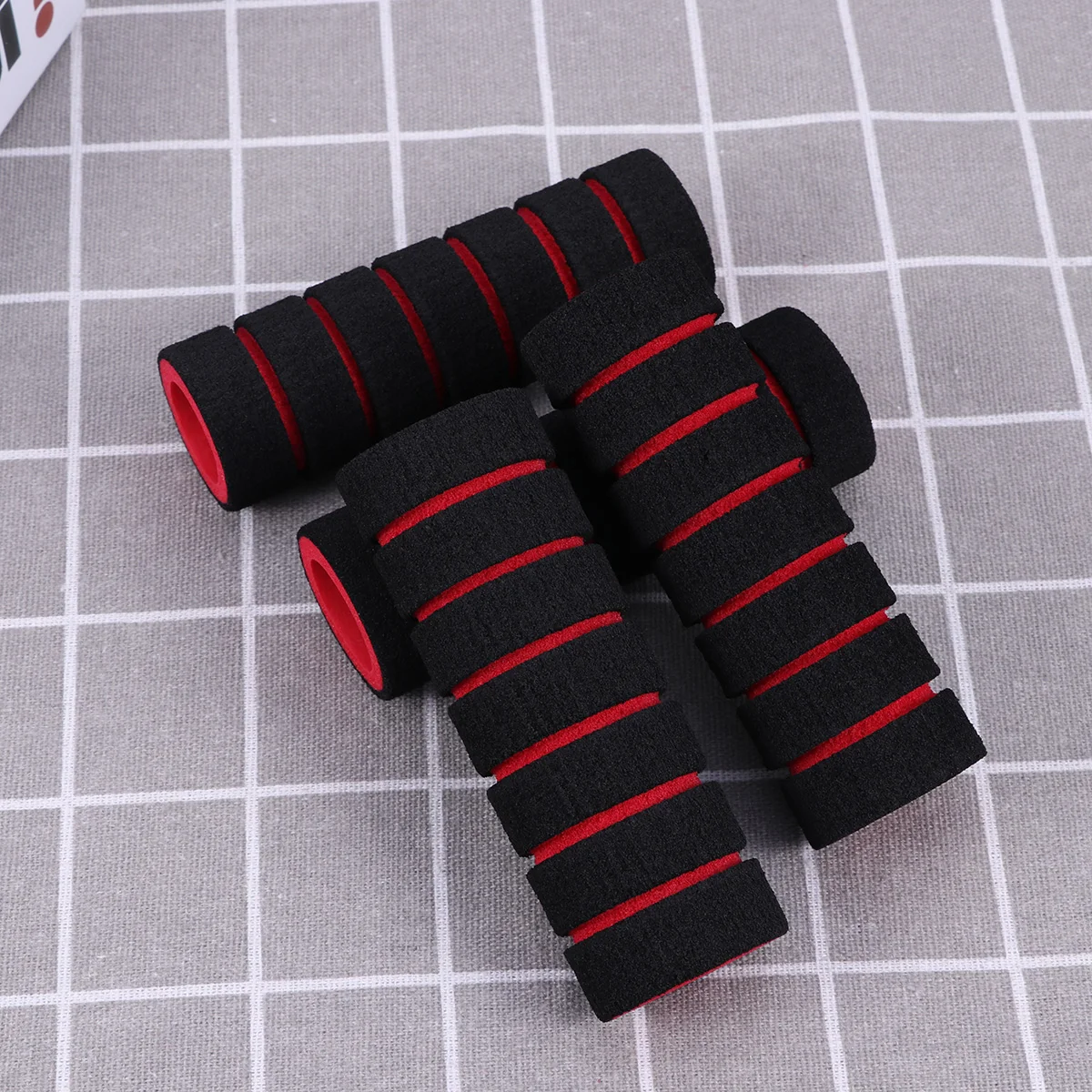 

2 Pair H Grips Non slip Sponge Cover for Bike Scooter Ergonomic Vibration Soft Comfort Fit Most Bikes Electric Mountain